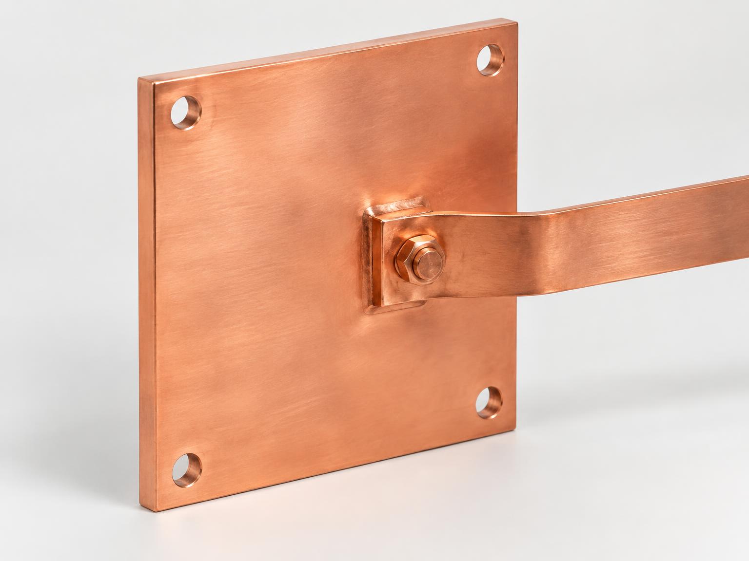 9×9 Inch Pure Copper Earthing Plate by E-DAMEN